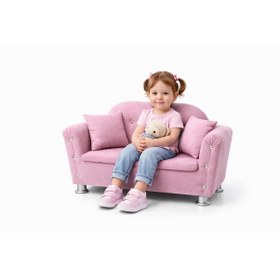 Resim İkili Çocuk Koltuğu 2-12 Yaş Pembe 