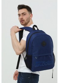 Resim Scooter Unısex Sırt Çanta Lacivert 