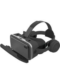 Resim VR SHINECON SCG15E Sanal Gerçeklik Gözlükleri 4.7-7 Inç Cep Telefonları Için Stereo Kulaklıklı - Siyah 