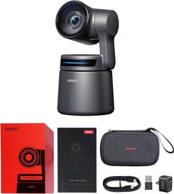 Resim OBSBOT Tail Air NDI Streaming Camera 4K, AI Tracking PTZ kamera, akıllı uygulamalı, jest kontrolü, HDMI/USB-C/kablosuz web kamerası, YouTube, kilise, ibadet, yaratıcı, vs. için video kamera Live 