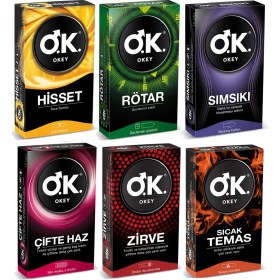 Resim Okey Prezervatif Avantaj Paketi 60 Adet 