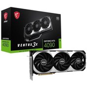 Resim MSI GEFORCE RTX4090 VENTUS 3X E 24G OC 24GB GDDR6X 384BIT 2XHDMI 2XDP EKRAN KARTI 