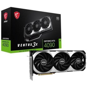 Resim MSI GEFORCE RTX4090 VENTUS 3X E 24G OC 24GB GDDR6X 384BIT 2XHDMI 2XDP EKRAN KARTI 