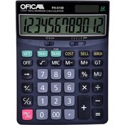 Resim Ofica Hesap Makinesi Masa Tipi 12 Hane Büyük Ekran TAX'lı FH-5150 