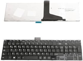 Resim Toshiba Satellite L850D-139 ile Uyumlu Klavye Türkçe Siyah Çerçeve Toshiba Satellite L850-D1B ile Uyumlu Klavye Türkçe Siyah Çerçeve 
