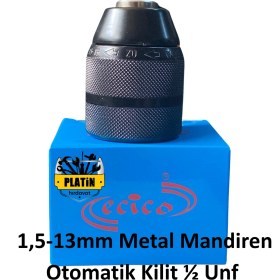 Resim Ecico Metal Mandren 1,5-13MM Supra Elle Sıkmalı 1/2 Unf PLT28000109 