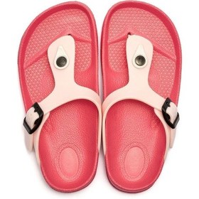 Resim Twigy Celine Çocuk Parmak Arası Terlik Bej Pembe 31/35 K1347-RB Pembe 