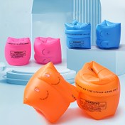 Resim Shun Fei Şişme Yüzme Kol Bantları - Havuz Partileri, Su Eğlencesi ve Yüzme Antrenmanı için Ayarlanabilir Kayışlı Parlak Pembe, Mavi veya Turuncu Yüzen Halkalar - 45.0KG'a kadar destekler, Yüzme Eğitim Malzemeleri | Canlı Su Oyuncakları | Dayanıklı Şişirilebilir Malzeme 