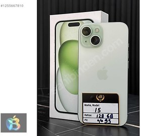 Resim Apple iPhone 15 İkinci El TR | 128 GB | Yeşil 