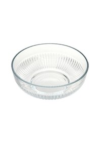 Resim LAV Tokyo Cam Salata Kasesi Tekli Ekstra Büyük 2600 ml Yuvarlak (Sunum Kasesi , Hazırlık Kasesi) 