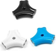 Resim UKCOCO 1 Ila 5 3 5 Mm Kulaklık Ses Sinyali Ayırıcı Stereo Kablo Beyaz Grup Dinleme için Paylaş 