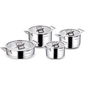 Resim Korkmaz Innova 8 Parça Tencere Seti A2787 Diğer 