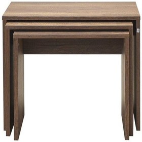 Resim Adore Trıple Zigon Sehpa - Oslo Ceviz 