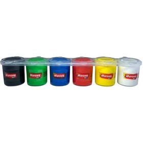 Resim Mey İthalat Ern-710 Heroes Color 6lı Parmak Boya - Eren Oyuncak 