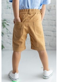 Resim Zeyland Erkek Çocuk Gabardin Düz Şort-camel Camel 