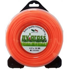 Resim Nylgrass Tırpan Misinası Turuncu Dörtköşe 4 Mm 30 Mt 