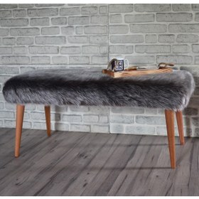 Resim Ünüvar Konsept Retro Bench Kahve Peluşk2 