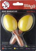 Resim Stagg 2'li Marakas Sarı EGG-MA S/YW 