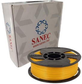 Resim SANEC Filament Pla + 1.75mm 1 Kg Plus - Altın Sarısı 