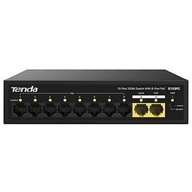 Resim TENDA S110PC 8 Port PoE 10-Port 10/100 PoE Switch 