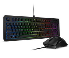 Resim Lenovo Legion KM300 8000 DPI Makrolu RGB Gaming Klavye Mouse Set GX30Z66778 
