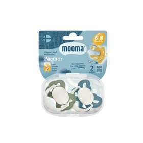 Resim Mooma Palyaço ve Kelebek Emzik Mavi Yeşil 6-18 ay 2'li 