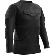 Resim Fochsia Siyah L Motosiklet İç Giysi Üst Kışlık Nem Çekme Sıkıştırma Uzun Kollu Tişört 