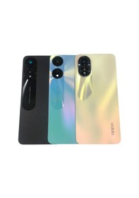Resim Oppo A38 Cph2579 Arka Kapak Pil Kapağı Full Siyah 