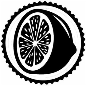Resim Limon Tasarım Sticker 50 X 50 Cm 