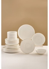 Resim Karaca Fine Bone Belinda 24 Parça 6 Kişilik Yemek Takımı 