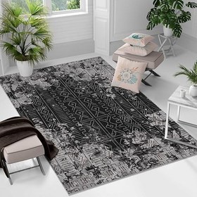 Resim Monnhein Yıkanabilir Halı ve Yolluk - Kaymaz Tabanlı Salon Halısı, Mutfak Halısı, Modern Dijital Baskı Tasarım (0238) 