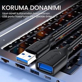 Resim VegGieg USB 3.0 Uzatma Kablosu 50CM 