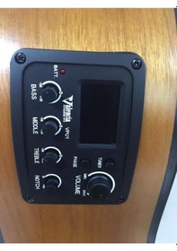 Resim Valencia Vc304Ce Elektro Klasik Gitar Cutaway 4/4 Naturel Mat 