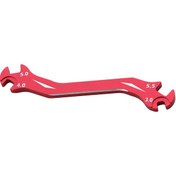 Resim Homyl Protable Rc Araba Vida Anahtarı Tamir Oyuncak Kırmızı Kırmızı 