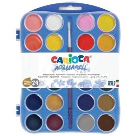 Resim Carioca Sulu Boya 30 MM Fırçalı 24 LÜ 42401 