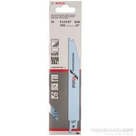 Resim Bosch - Progressor Serisi Metal İçin Tilki Kuyruğu Bıçağı S 123 Xf - 2'Li Paket 