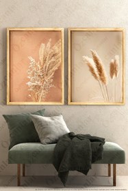 Resim ÖZCANLAR ÇERÇEVE Ahşap Çerçeveli Tablo Ahşap Çerçeve Ham Ahşap Çerçeve 30x40 50x70 21x30 Dekoratif Ahşap Çerçeve 