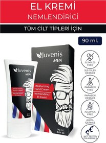 Resim Juvenis onarıcı nemlendirici el bakım kremi cilt yatıştırıcı allantoin ve e vitaminli erkek el kremi 90ml 