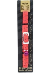 Resim Cattie Lastikli Kedi Boyun Tasması Pembe 1x20-30 Cm 