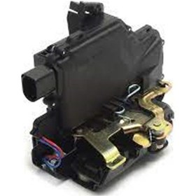 Resim KAPI KILIDI MOTORLU SOL ARKA VOLKSWAGEN GOLF IV - PASSAT - BORA 1997-2005/ SEAT LEON 1999-2006 3B4839015A 3B4839015M 