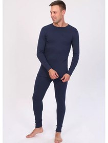 Resim Luca Cannizzaro Kışlık Termal Set 182597428 Mavi 