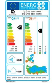 Resim DemirDöküm Kion R32 12.000 BTU A++ Inverter Klima (Montaj Dahil) 