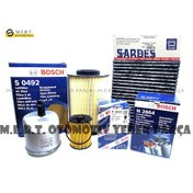 Resim Volvo C30 1.6 D2 Dizel Bosch Filtre Bakım Seti (2011-2012) 