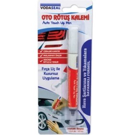 Resim Renas Store Oto Rötuş Kalemi Metalik Beyaz 5 ml 