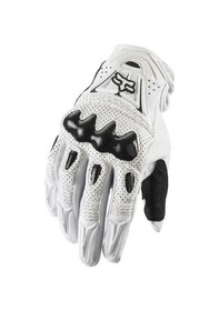 Resim Fastbuy Xxl Beyaz Motor Bisiklet Yarış Eldiveni 