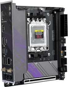 Resim B650I Nıght Devıl Amd B650 Chıpset Ddr5 7000 Mhz (Oc) Am5 Itx Gamıng Anakart 