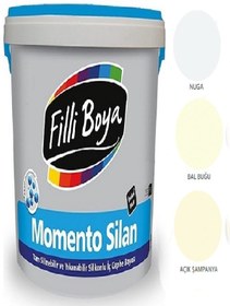 Resim Filli Boya Momento Silan Tam Silinebilir Yıkanabilir Silikonlu Ipek Mat Boya 2,5lt (bal Buğu) 