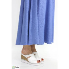 Resim Mammamia Kadın Deri Dolgu Topuk Şık Günlük Terlik M26YT1455 