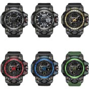 Resim Sones Curren Takvim Çelik Kayışlı Günlük Erkek Kuvars Saat, Renk: Beyaz Mavi 