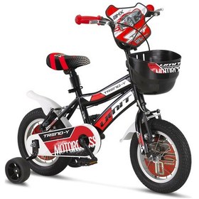 Resim Ümit Bisiklet 1202 12 Trendy-V-Bmx Siyah Kırmızı 